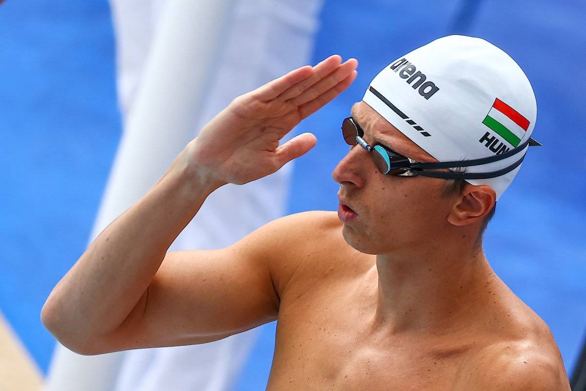 斯洛文尼亚运动员夺得游泳冠军