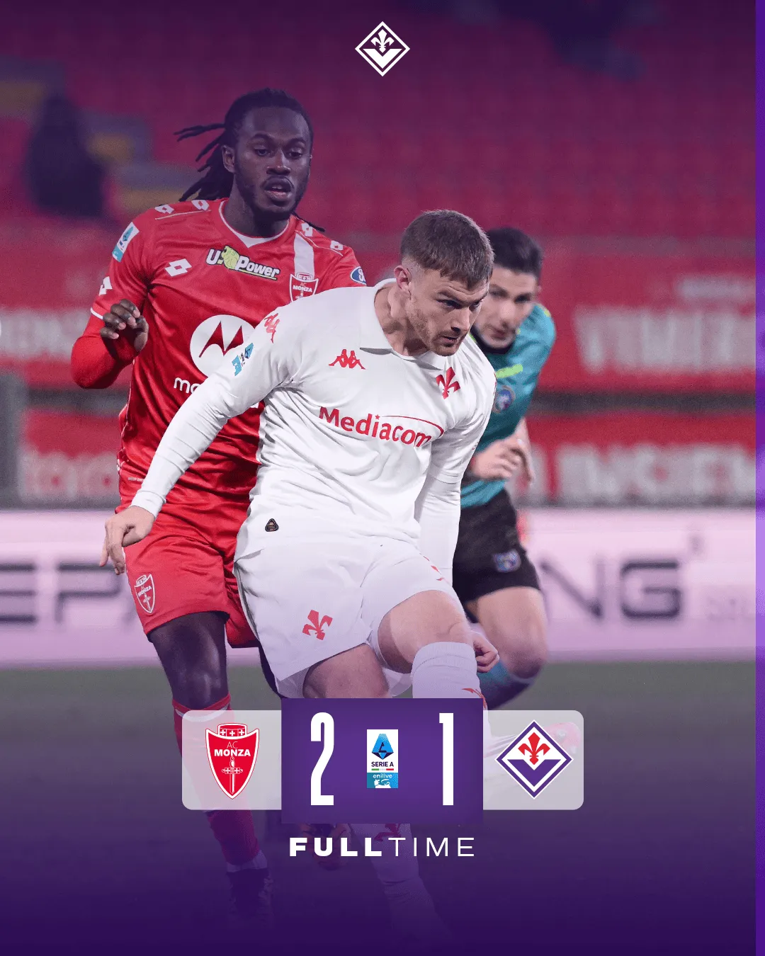 佛罗伦萨客场逢败，球队陷入低谷期